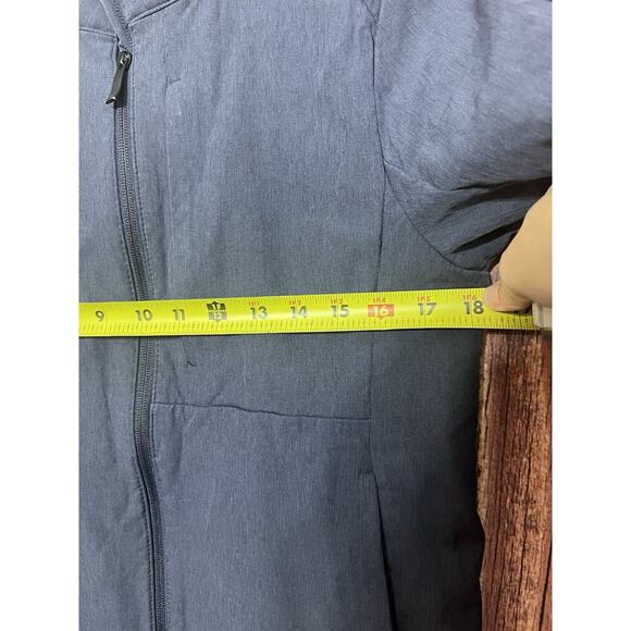 Chick-Fil-A Oobe Small Soft Shell Full Zip Jacket Navy Blue Employee Uniform - Picture 5 of 7